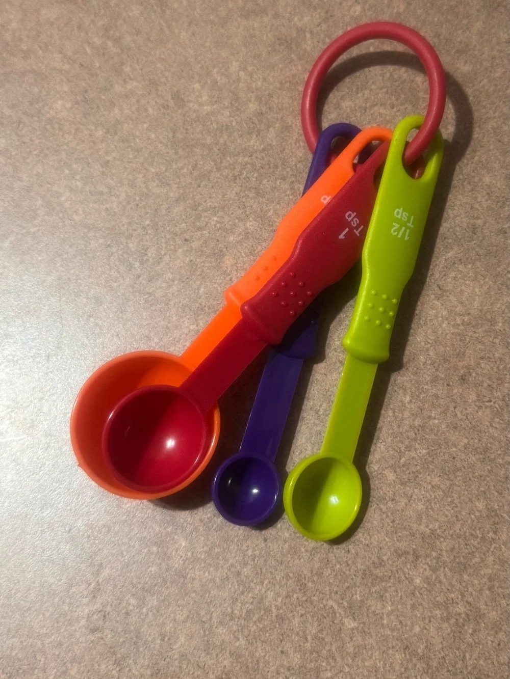 Colorful Measuring Spoons Cooking Baking
